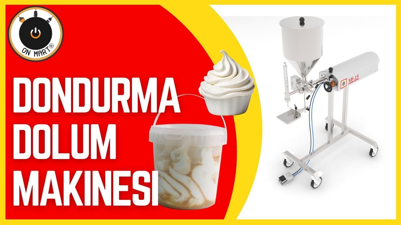 Dondurma Dolum Makinesi