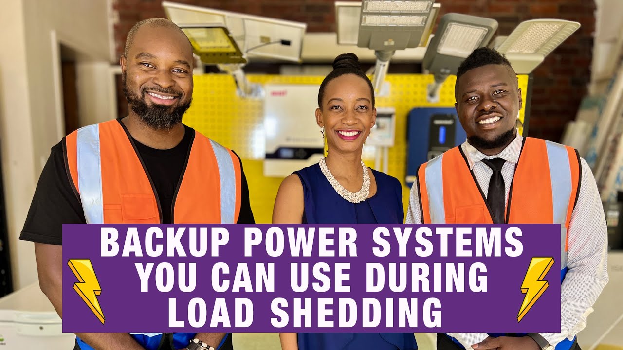 Backup power systems you can use during load shedding