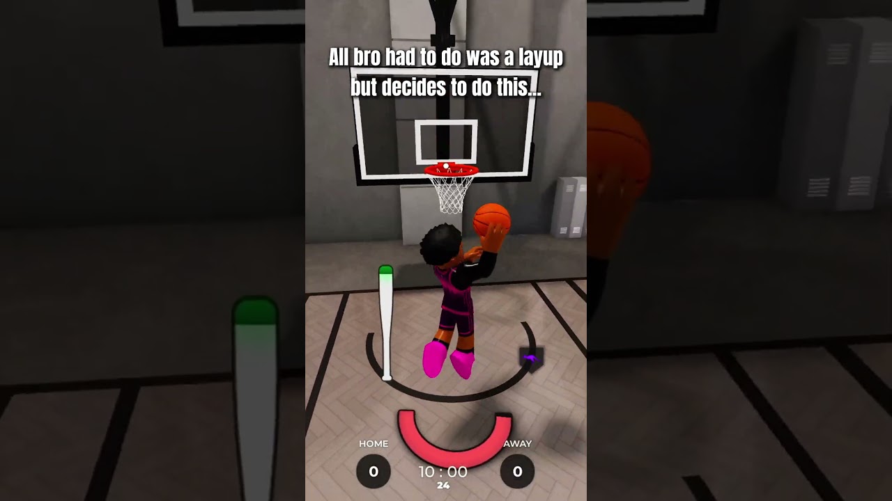 Bro did NOT need to do that😭🙏 #roblox #wittyyb #practicalbasketball #hoopjourney