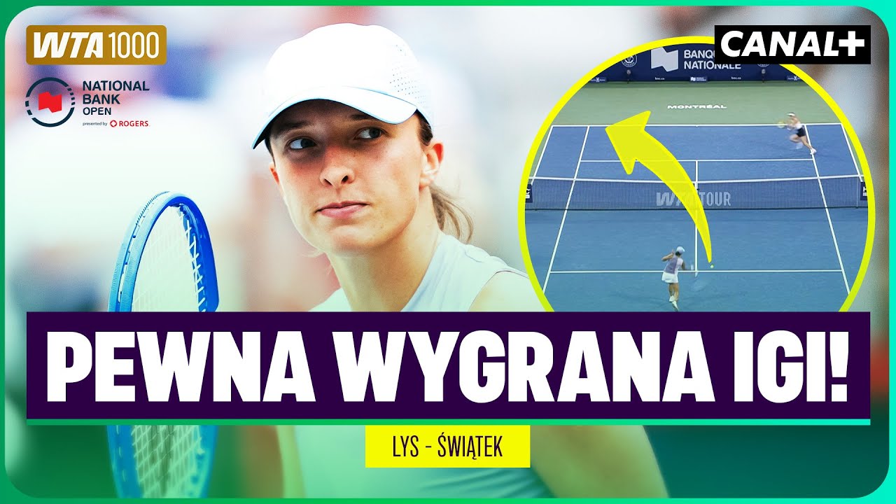 PEWNY AWANS IGI! LYS - ŚWIĄTEK, SKR&Oacute;T MECZU