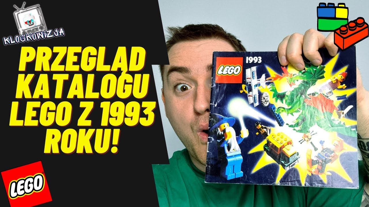 Przegląd dużego katalogu Lego z 1993 roku!