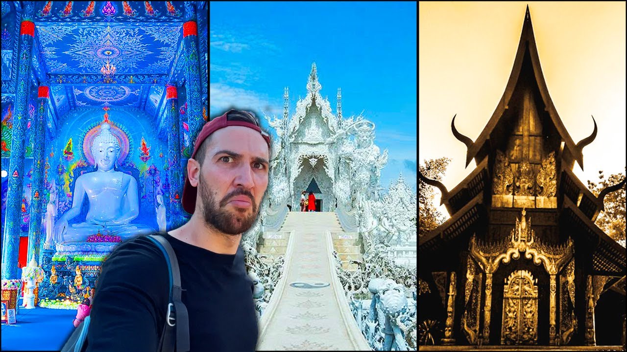 I 3 Templi INCREDIBILI di Chiang Rai - Thailandia