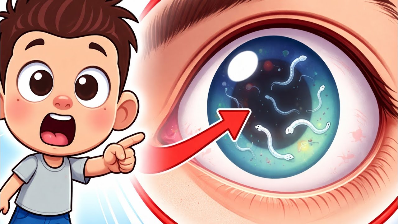 The Creepy Truth About The Worms Floating In Your Eyes