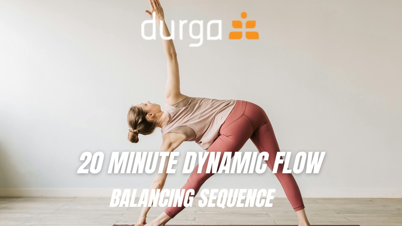 🔥 20-Min High Energy Vinyasa Flow | Build to Bound Half Moon