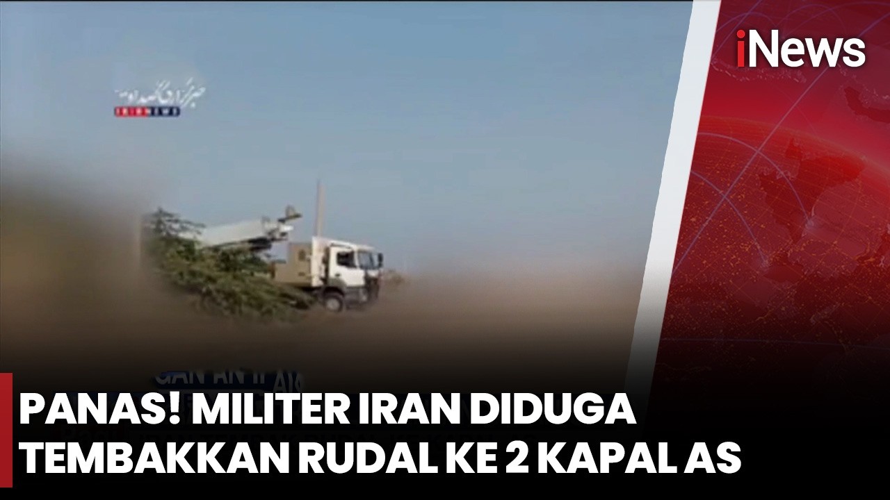 Rudal Iran Mengarah ke Kapal AS, Militer Amerika Siaga Tinggi | iNews Pagi 6/6