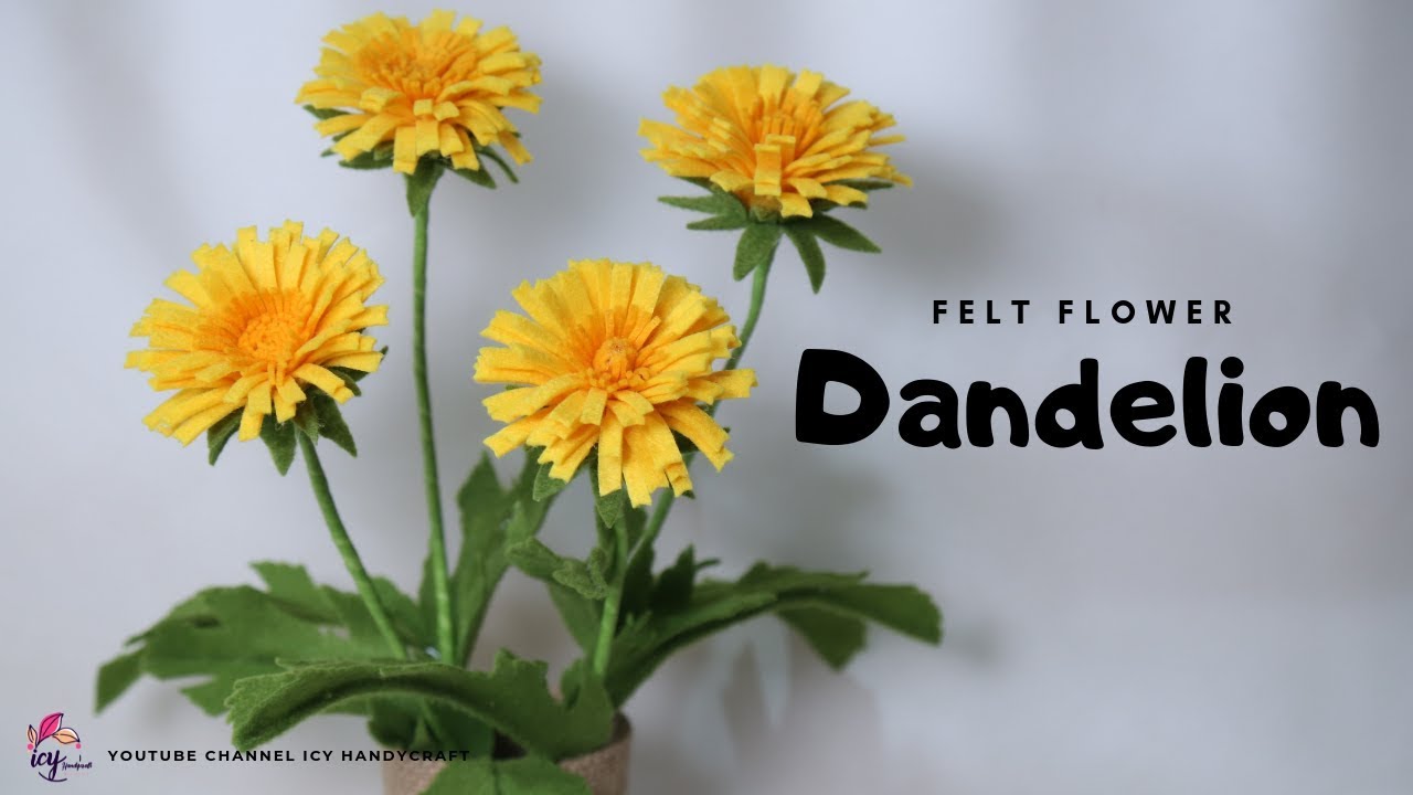 Felt fabric Crafts ideas | trabalhos com feltro | felt flower