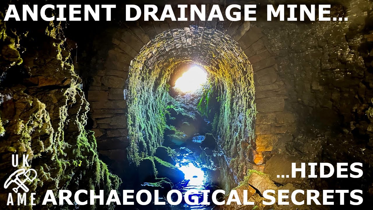 Stunning Ancient Drainage Mine Hides Archeological Secrets : UK Abandoned Mine Explores.