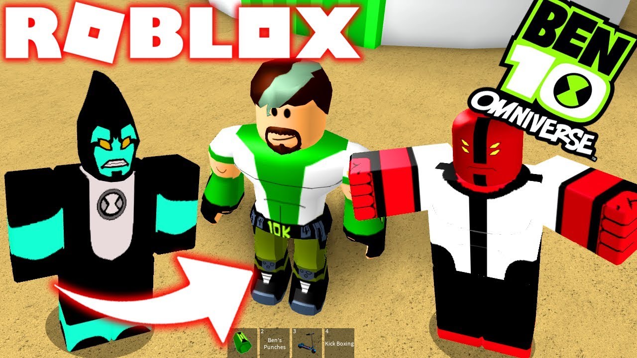 ROBLOX ! - BEN 10 LIBERANDO OS MELHORES ALIENS DO OMNITRIX - SIMULADOR INCRÍVEL DO BEN 10