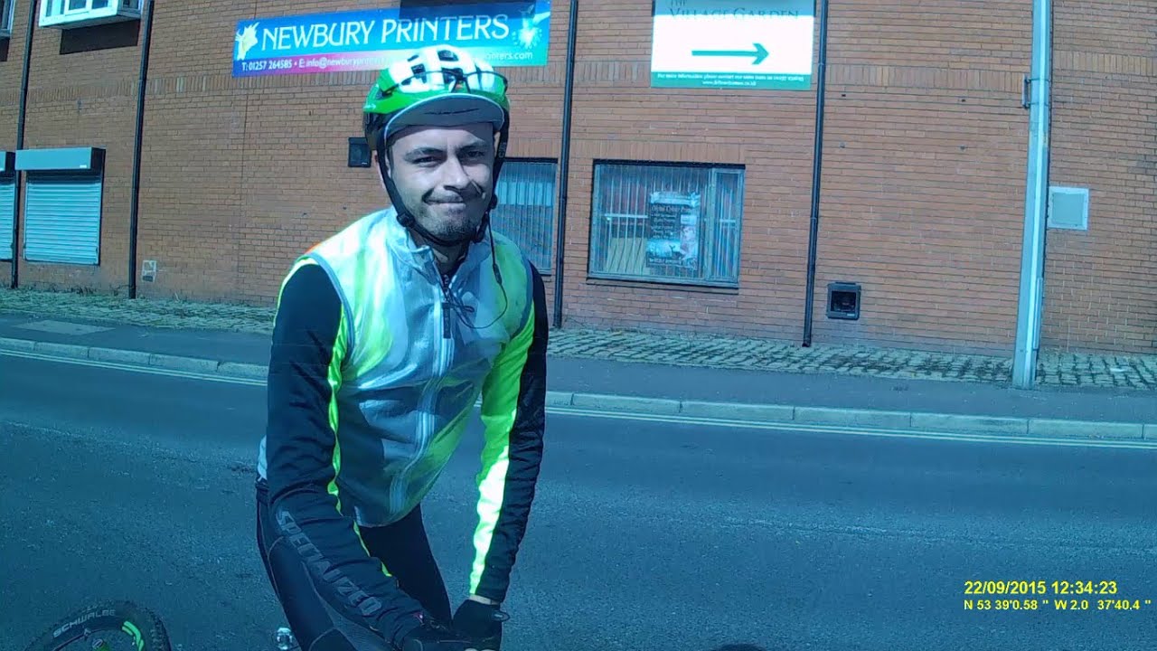 Joe Gilgun ran into my car with his bike