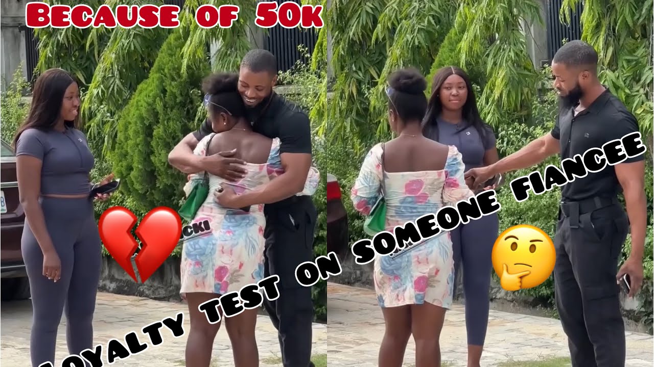 Prank on a lady her fiancé’s asked us to test before engaging & flying her to his base Australia.
