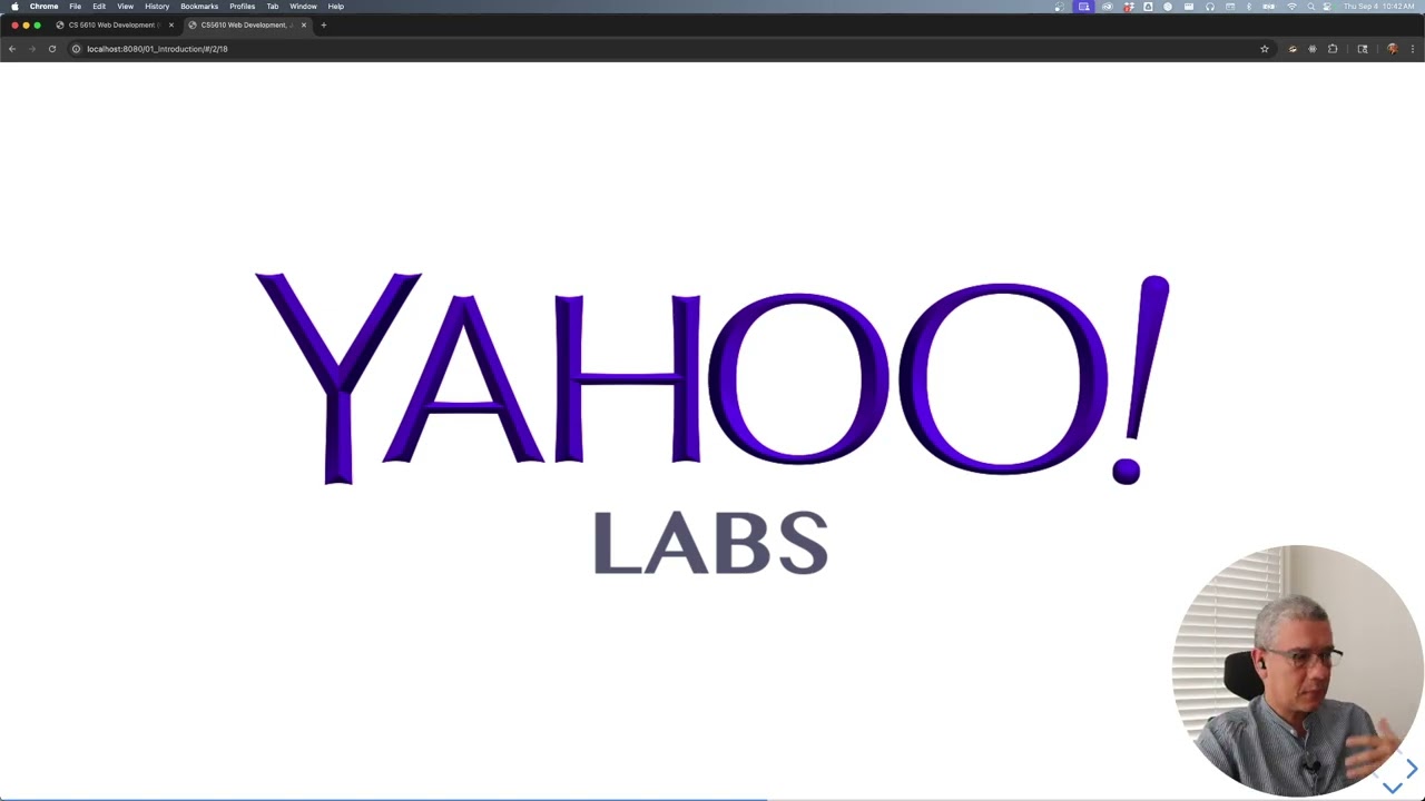 NU WebDev W1 Introduction Who am I