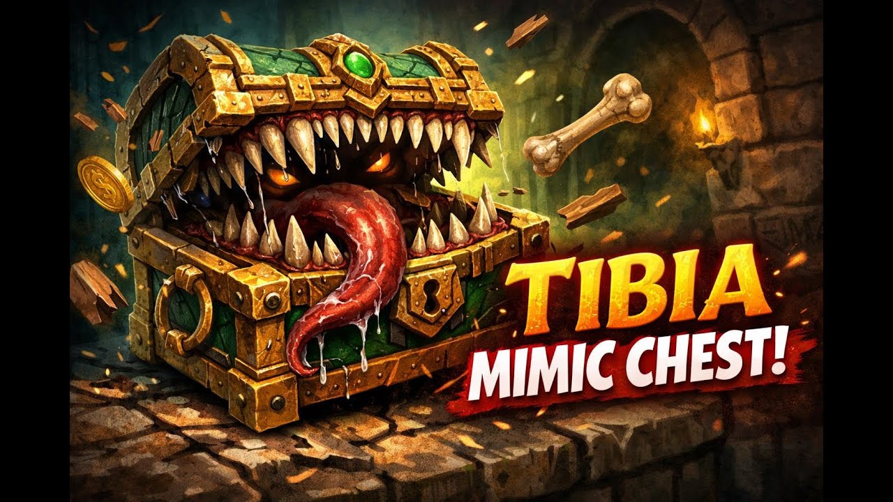 Tibia: Hunt for the Mimic Chest - location of all 13 Brass-Shod Chests in Stag Bastion