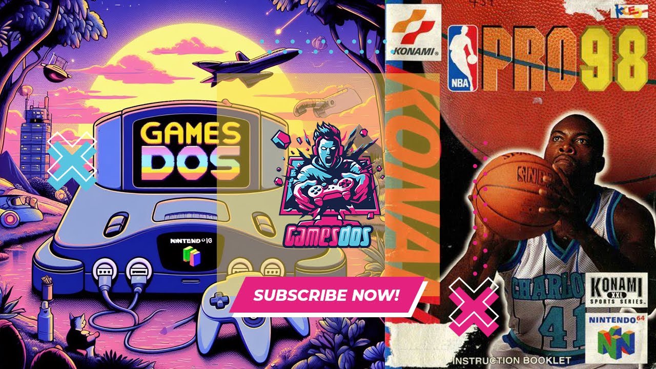NBA In The Zone '98 Gameplay Nintendo 64 HD 1080p