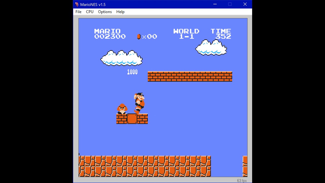 the worst nes emulator cant even run mario correctly