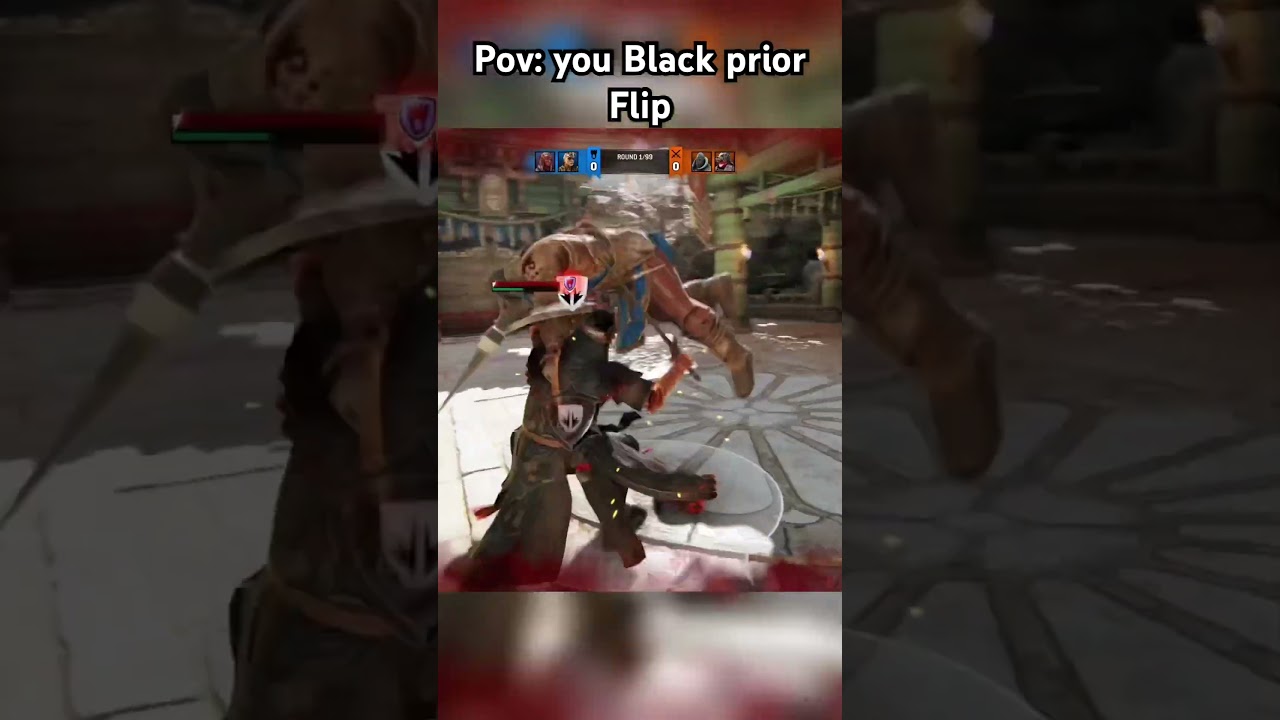 Pov: you Black prior Flip