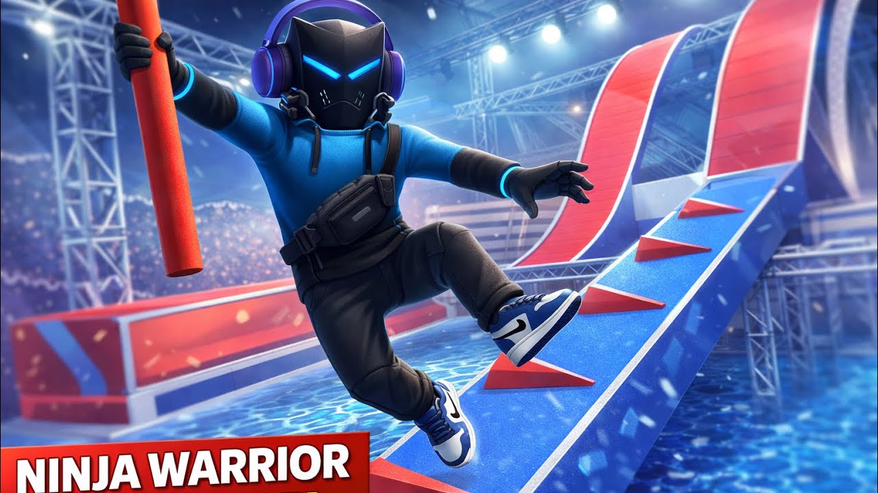 I became a ninja warrior ROBLOX