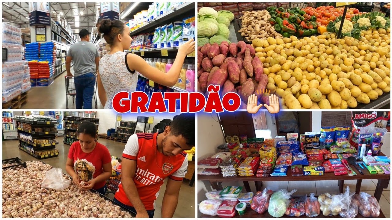 FAZENDO NOSSA COMPRA DO MÊS 🛒💸| Dia a Dia na roça