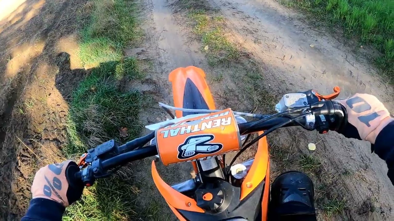 Wypadek na crosie pięć miesięcy bez jazdy powoli wracam na motor
