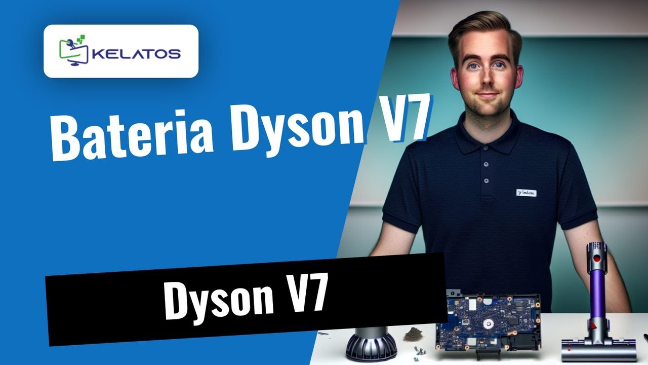 A sua Dyson V7 apresenta problemas de bateria? 🔋 Mudança de bateria compatível