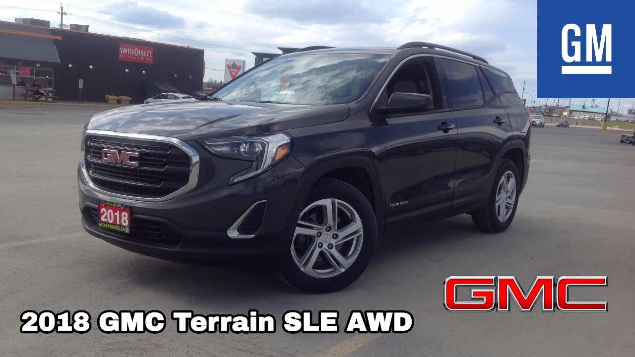 GMC Terrain SLE AWD 2018 года: запуск, внешний вид, интерьер, тест-драйв и полный обзор
