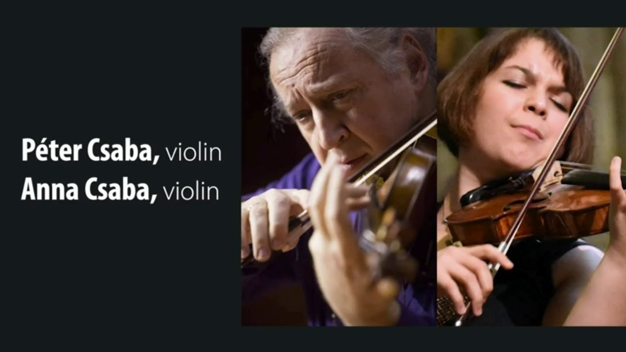 Béla Bartók | 44 Duos for violins (1931) / Péter Csaba & Anna Csaba
