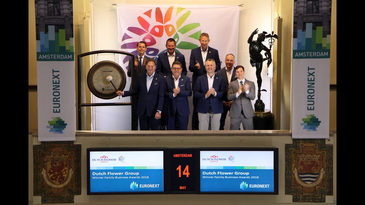 Dutch Flower Group viert winnen Familiebedrijven award