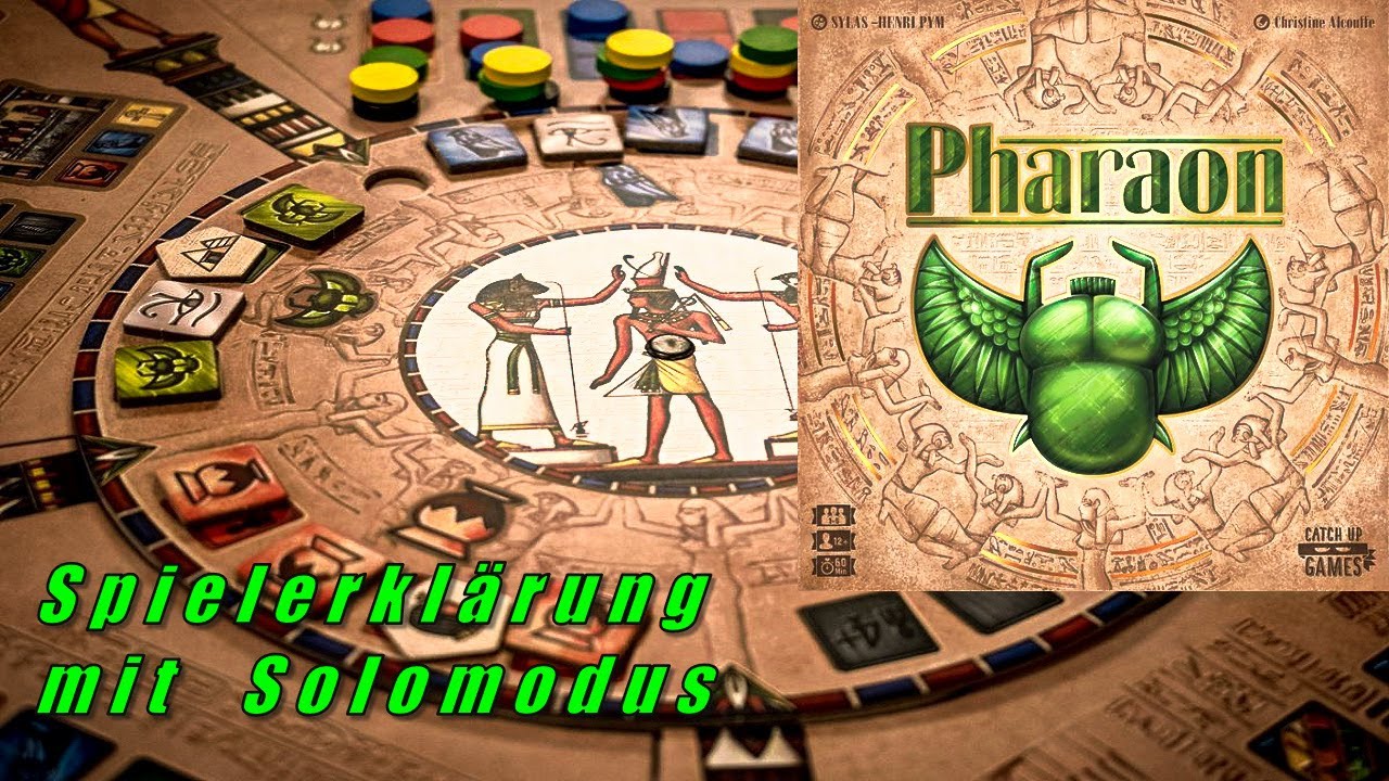 Pharaon - Spielerklärung inkl. Solomodus.