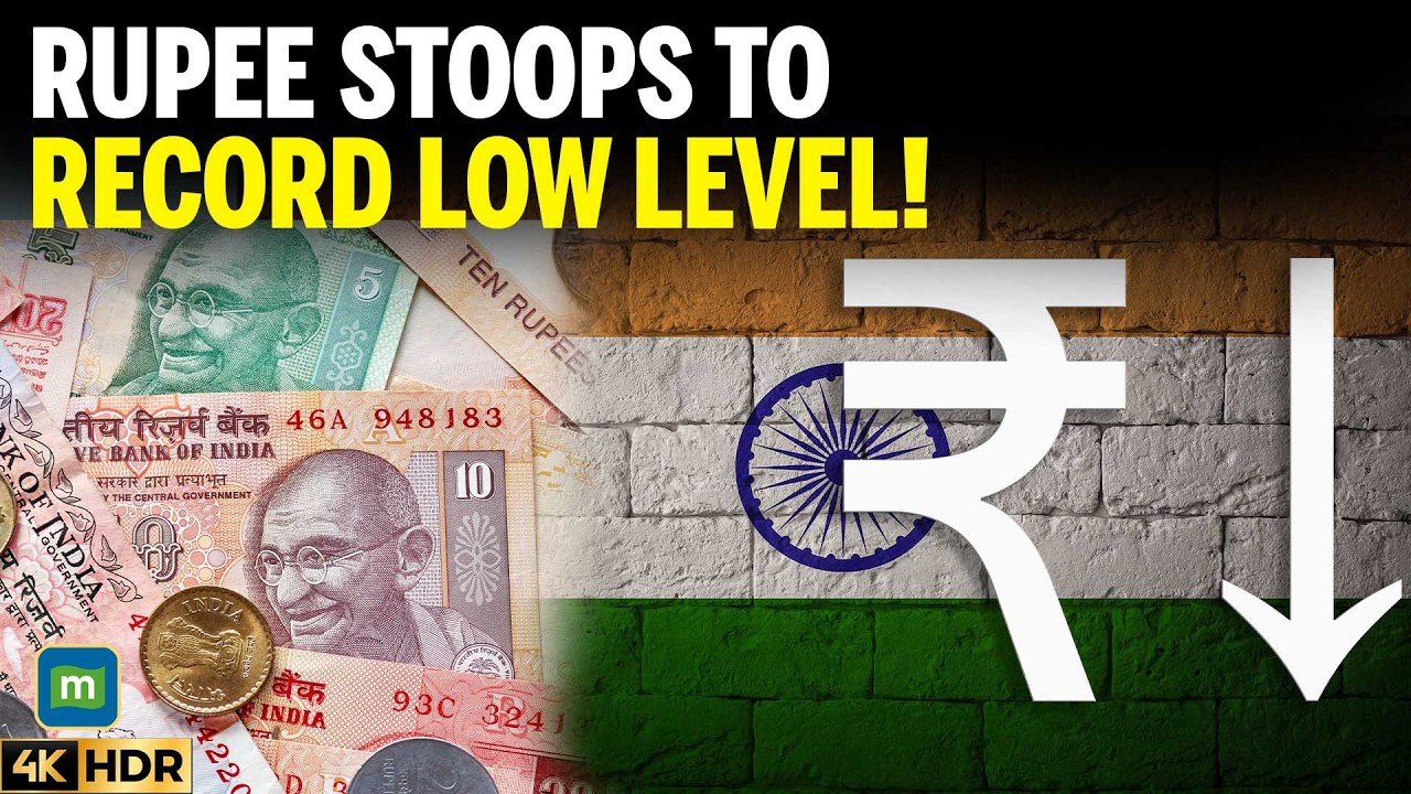 Rupee Falls To Record Low Amid Global Crude Oil Shock, What It Means For India | 4K