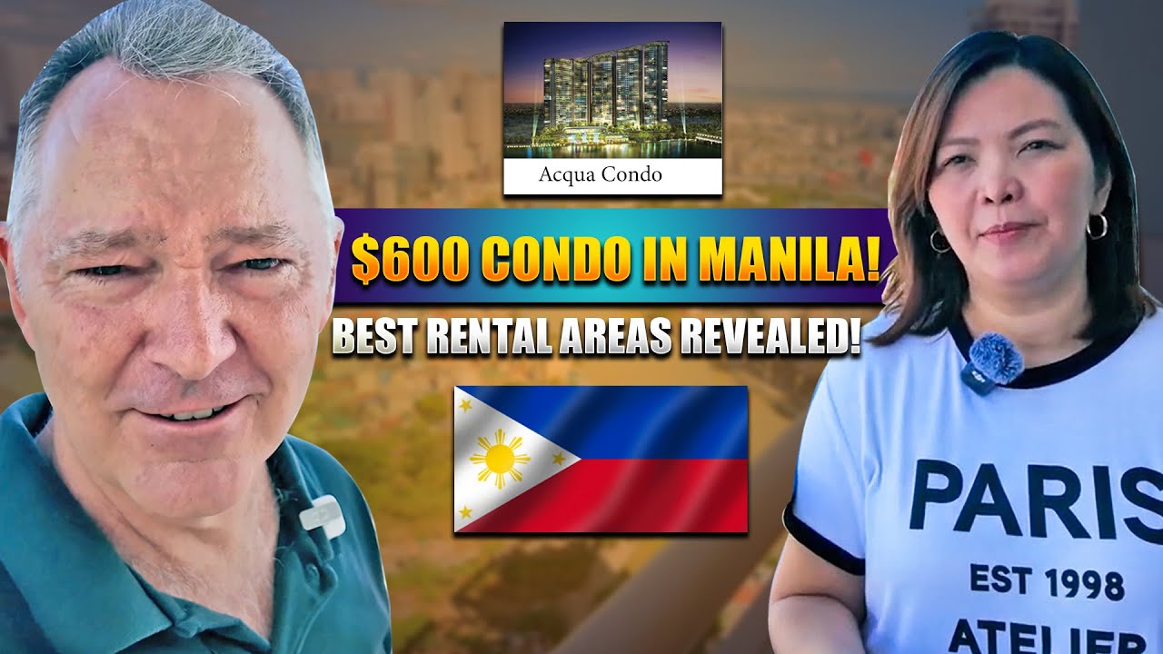 Manila Condo Rentals  🇵🇭: Costs & best areas. Acqua Residence and Knightsbridge [2025]