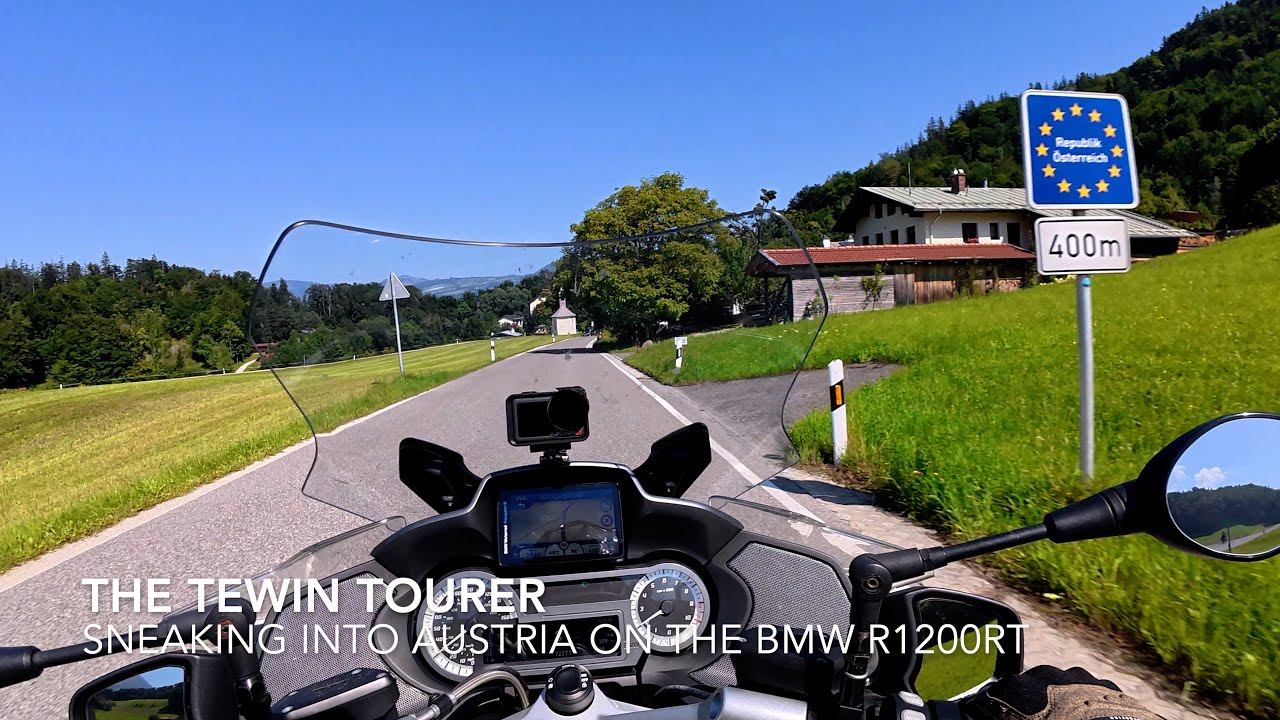 Sneaking into Austria on the BMW R1200RT - European Motorcycle Tour 2025.