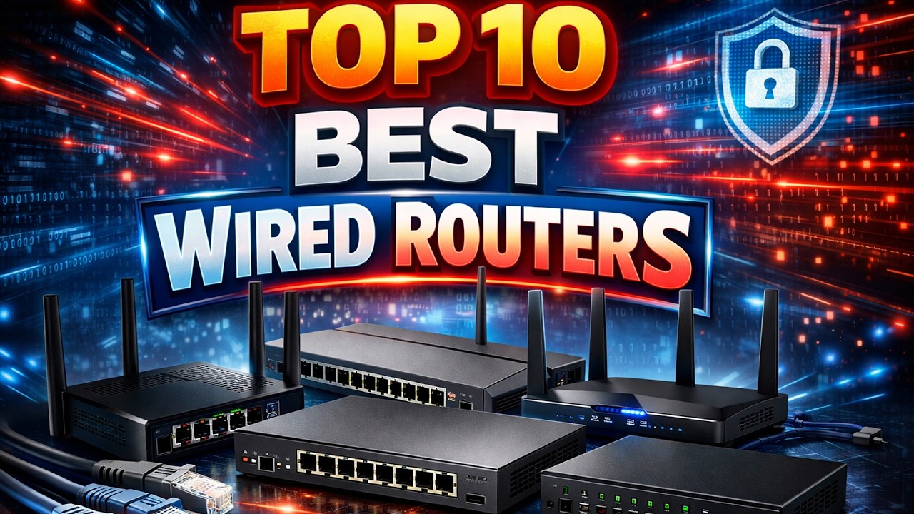 ✅Top 10 Best Wired Routers in 2026