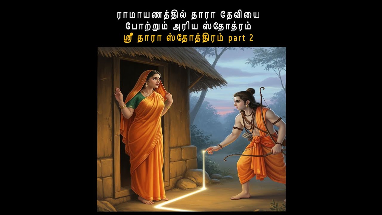 ராமாயணத்தில் தாரா தேவியை போற்றும் அரிய ஸ்தோத்ரம் ஸ்ரீ தாரா ஸ்தோத்திரம் part 2