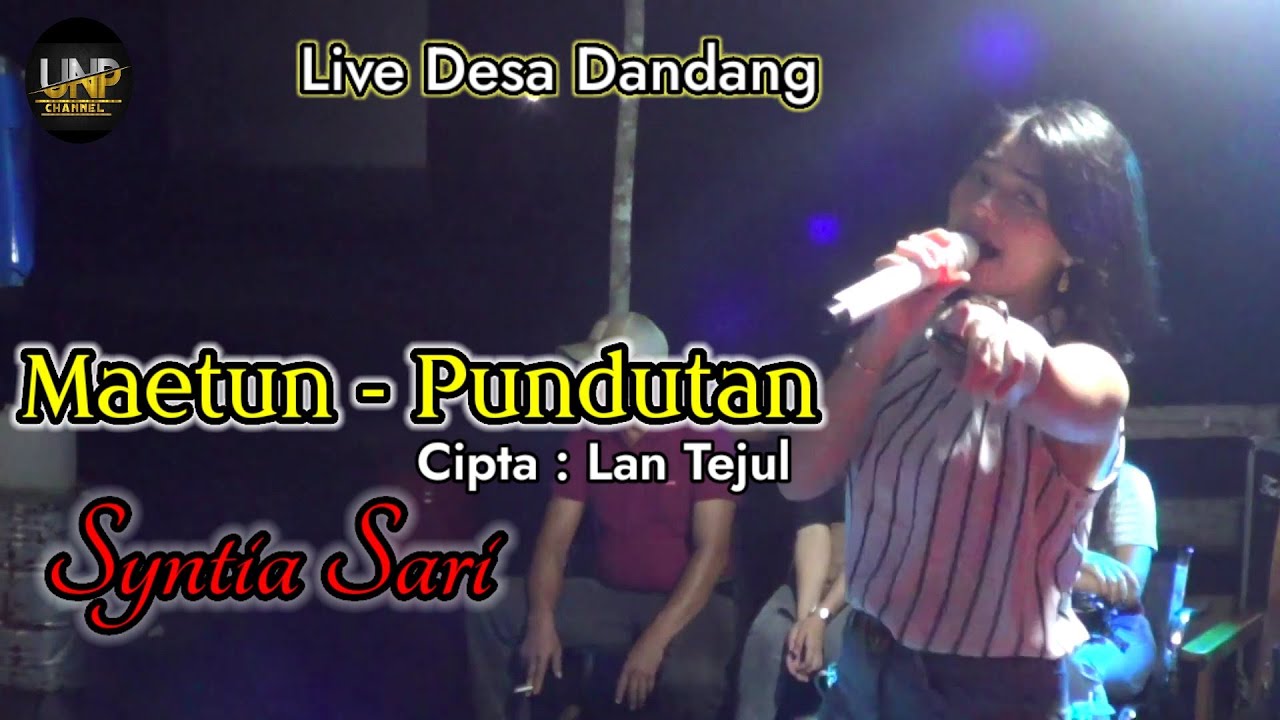 Live Panggung | Maetun Pundutan Cipta Lan Tejul | Syntia Sari | Desa Dandang