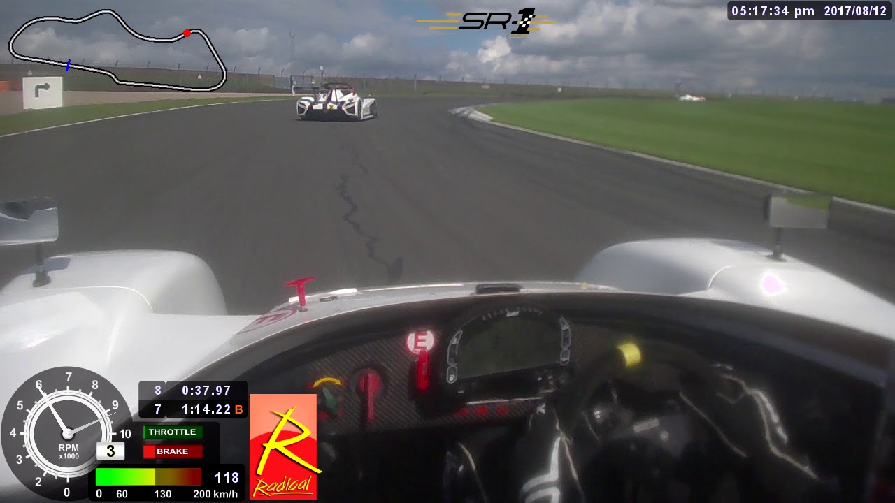 2017 Radical SR1 Cup - Donington National Race 2 - 2nd Place - Jerome de Sadeleer