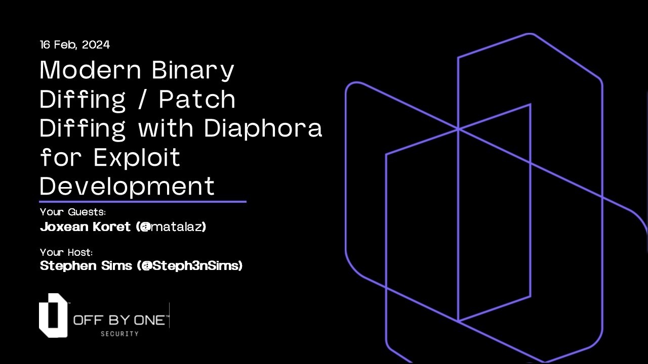 Современный бинарный диффинг / сравнение патчей с помощью Diaphora для разработки эксплойтов