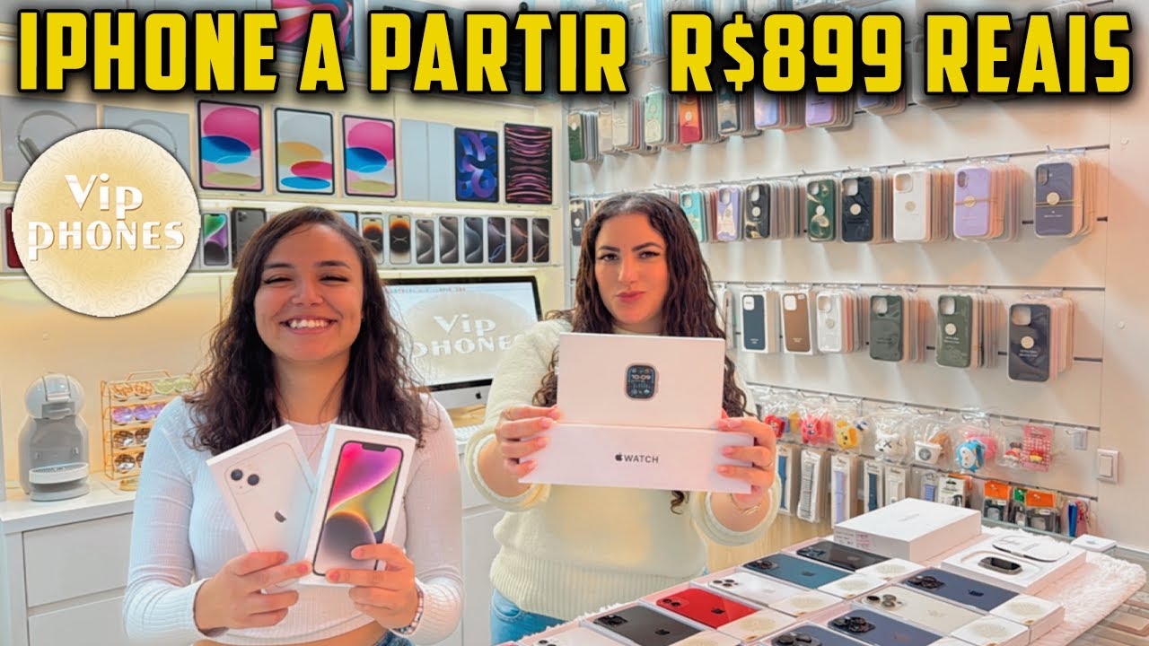 IPHONE A PARTIR DE R$899 REAIS AQUI NA VIP PHONES