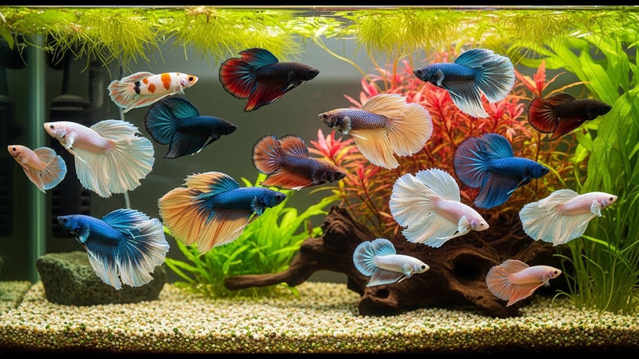 🌟 Galaxy Starfire Betta Fish | Rare Fire Galaxy Colors You Must See #GalaxyStarfireBetta #BettaFish