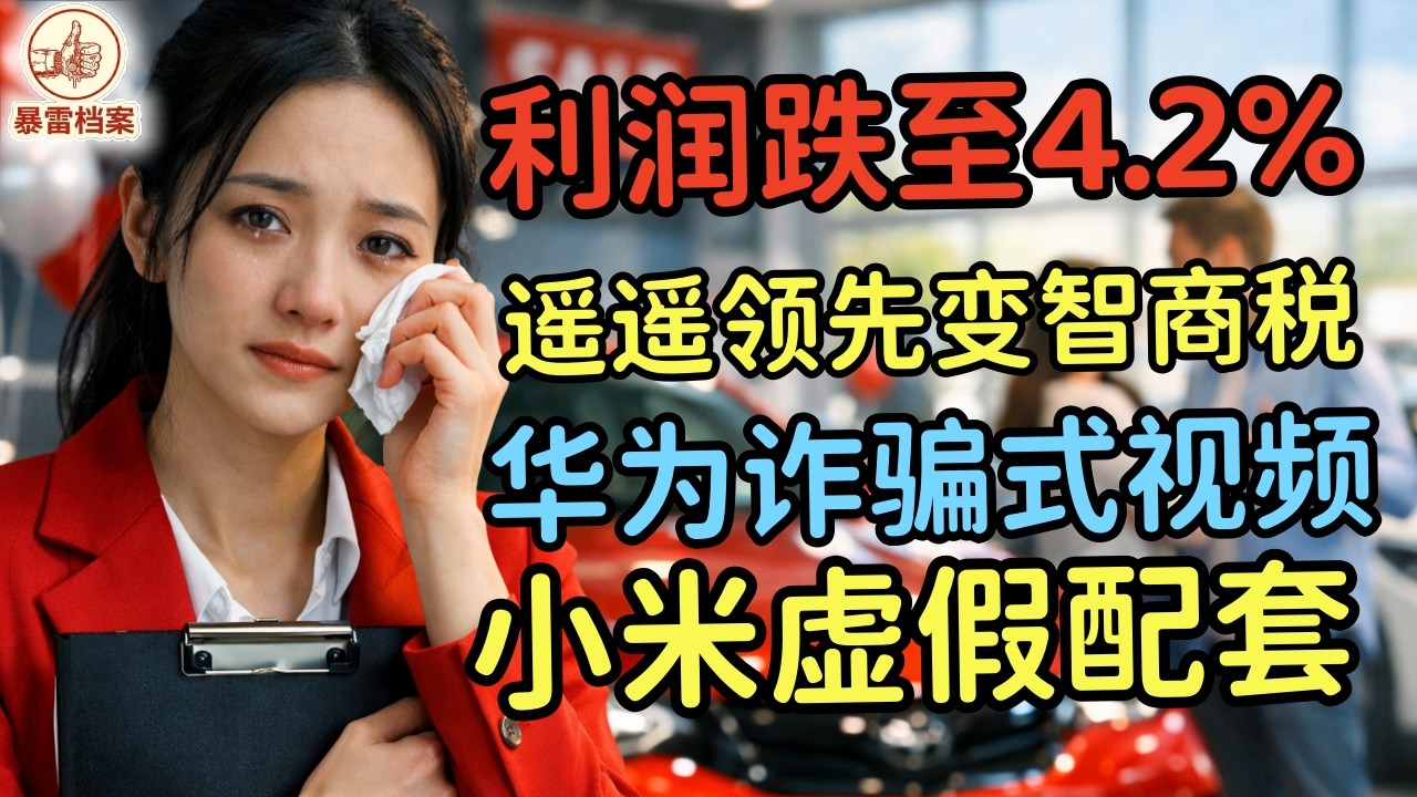 华为鸿蒙智行营销造假，小米4.2万碳纤维竟是假风道！数百车主联名维权！删帖、律师函、冷处理：中国新能源车最隐秘的危机管理模式