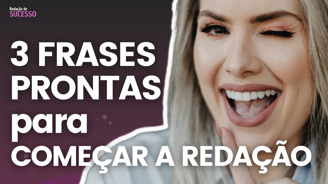 Como fazer uma introdução de redação - modelo pronto de introdução