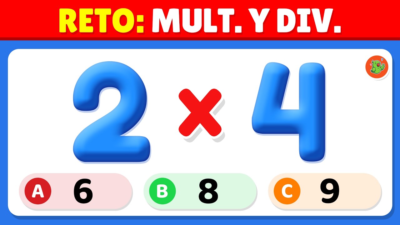 7-8 Años (2º-3º Grado) - Aprender a Multiplicar: Tablas del 1 al 5 (Nivel Básico) 🎈✖️