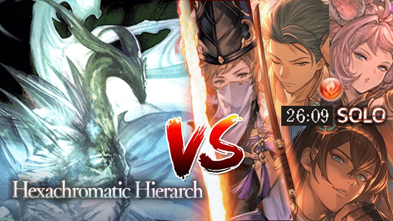【グラブル - 火 天元 ソロ】Granblue Fantasy - Hexachromatic Hierarch Fire Onmyoji Solo (ft. Summer Atum)