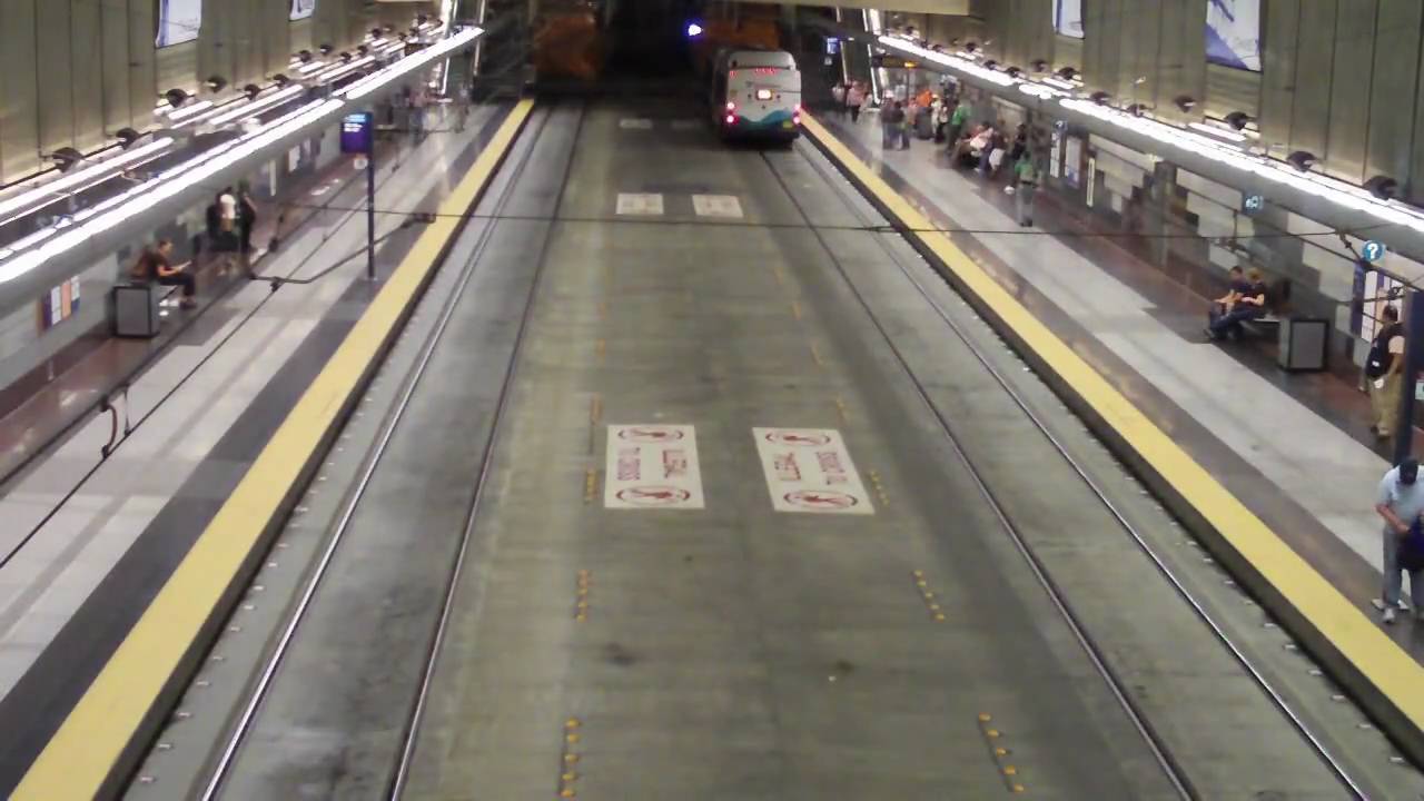 University Street Station Seattle DT Transit Tunnel Timelapse
