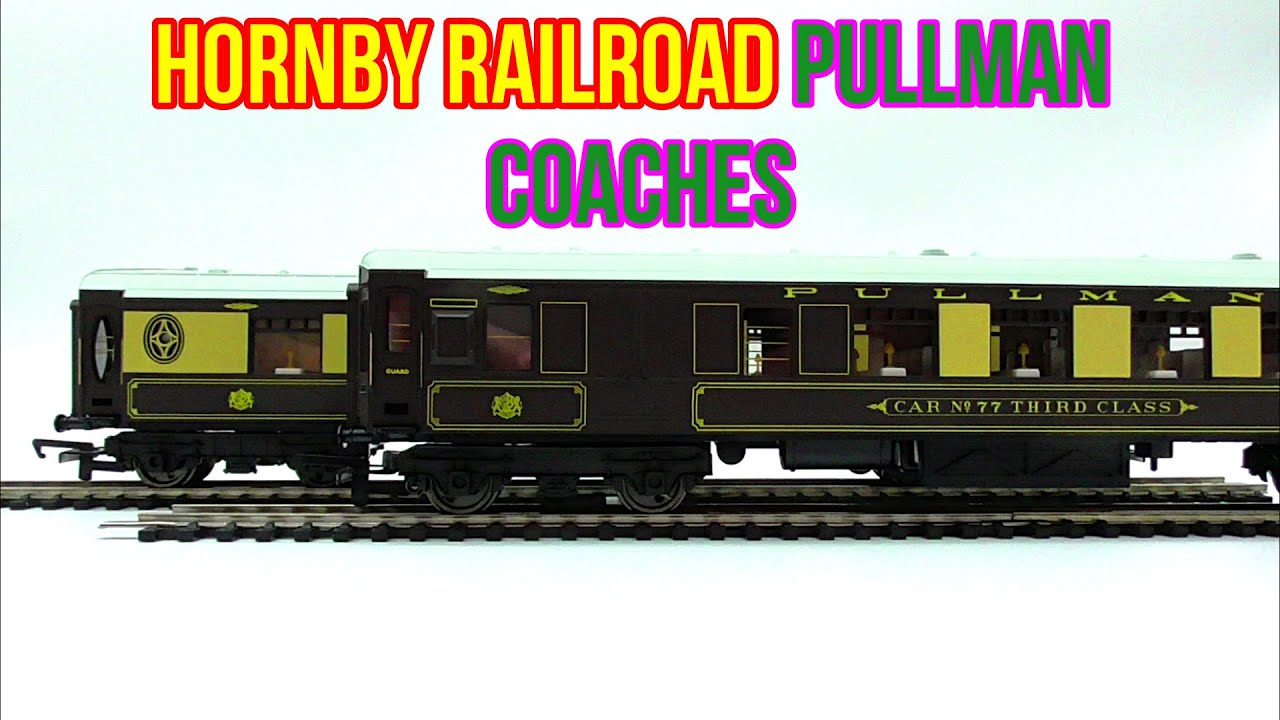 REVIEW HORNBY RAILROAD PULLMAN COACHES