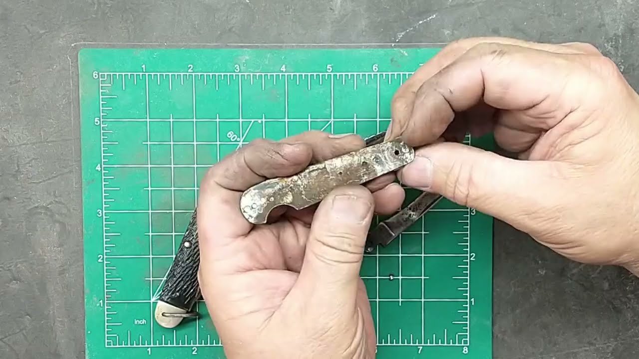 Restoring a century-old Imperial EZ Open Jack knife