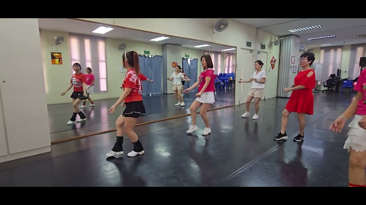 80岁~100岁的人生 (背面示范教课练习😍)《Le' Bingo💃》 蔡照慧老师编舞