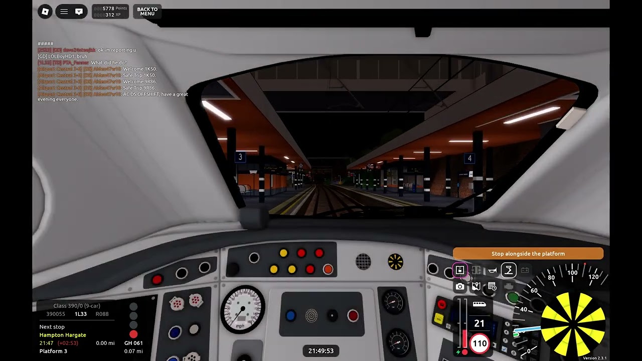 SCR: Operating a 