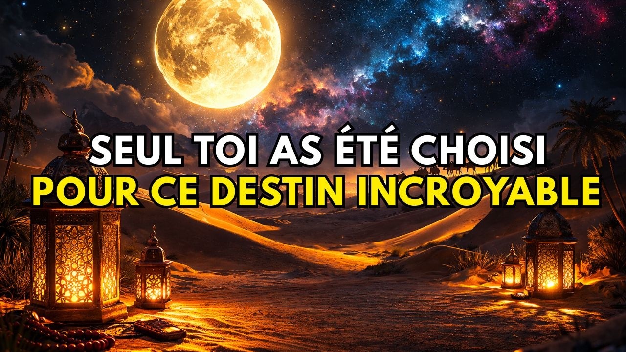 L'Élu de l'Éternel : Parmi des milliards d'âmes, Allah t'a désigné — Toi, et nul autre