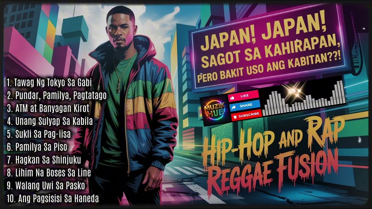 JAPAN! JAPAN! | Hip-hop and Rap Reggae Fusion | Original Compositions | Muzik HUB | @TopTrending