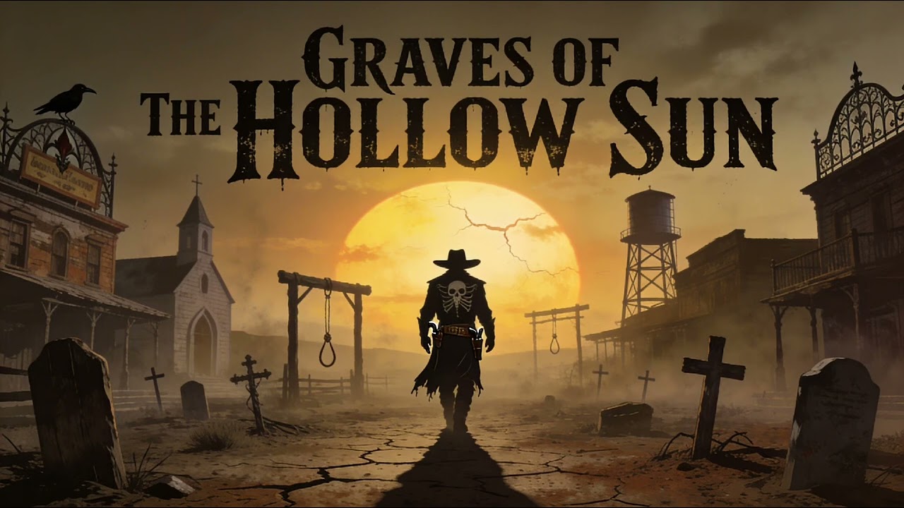 Graves of the hollow sun #aimusic #westernmusic #westernrock #newmusic #gothicmusic 