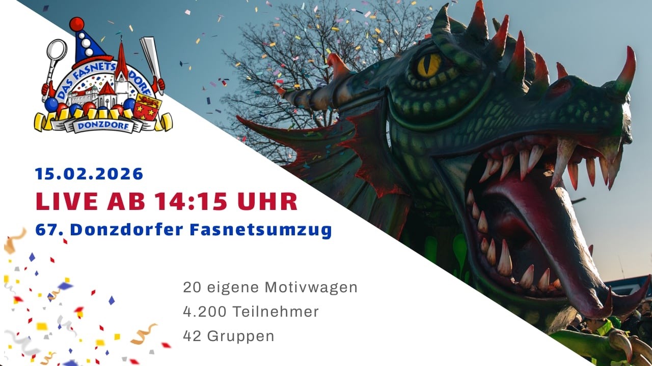 67. Donzdorfer Fasnetsumzug